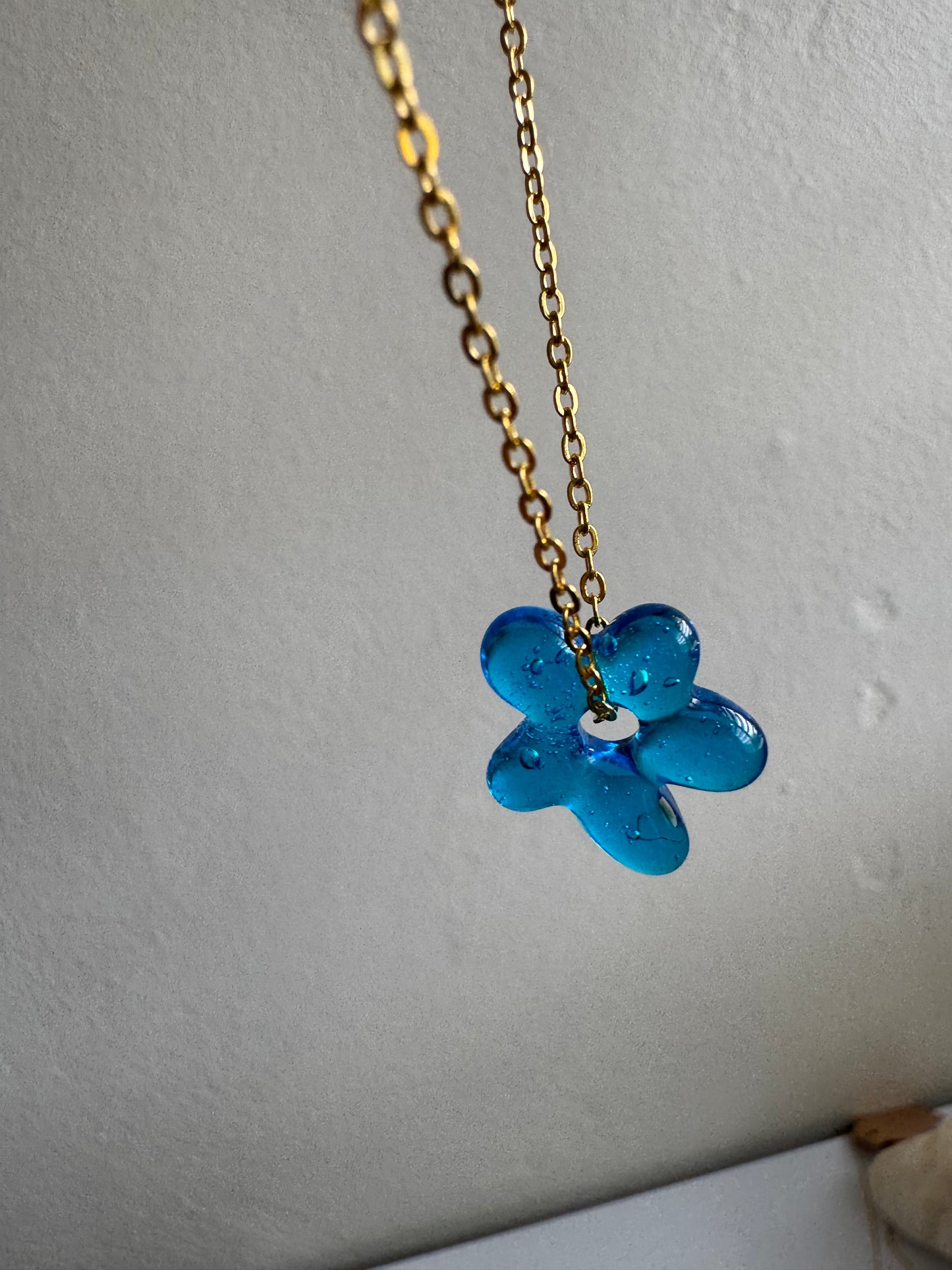Aqua Bloom Necklace