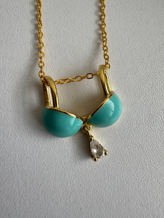 Turquoise Bikini Necklace